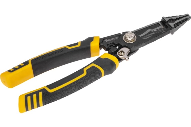 Плоскогубцы Kranz KR-12-4655-5 профессиональные многофункциональные 200мм
