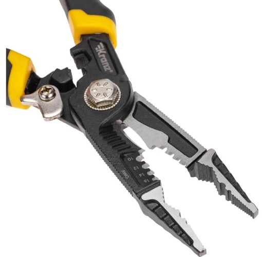 Плоскогубцы Kranz KR-12-4655-5 профессиональные многофункциональные 200мм - изображение 5