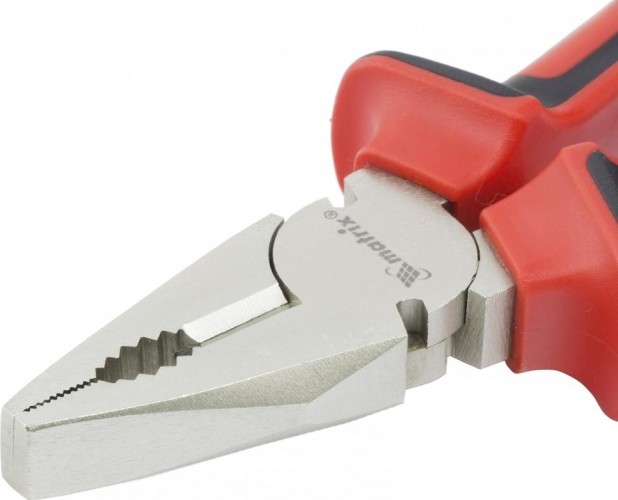 Плоскогубцы MATRIX "NICKEL" 180 мм, двухкомпонентные рукоятки 16904 16904 - изображение 3