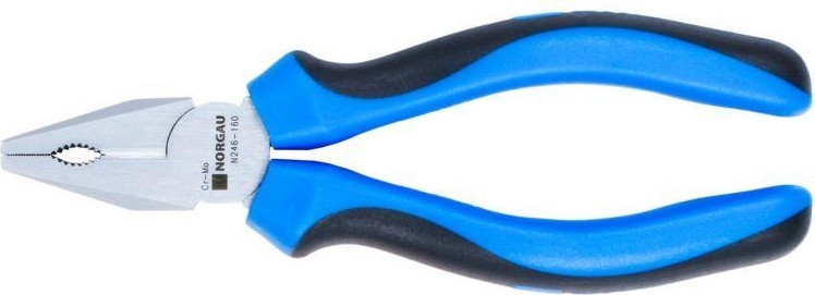 Плоскогубцы Norgau N246-160 евро модель длина 160 мм 070003116 - изображение 3