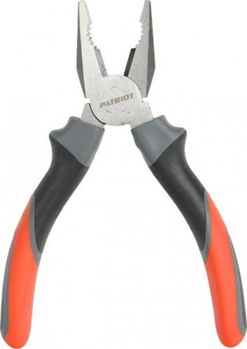 Плоскогубцы PATRIOT CPP-160N, трехкомпонентная рукоятка 160мм 350004416