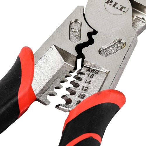 Плоскогубцы P.I.T. HPLP01-0225A DRUA многофункциональные усиленные  225мм - изображение 3