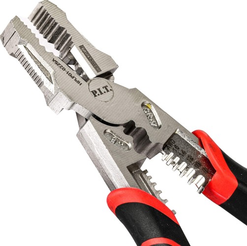 Плоскогубцы P.I.T. HPLP01-0225A DRUA многофункциональные усиленные  225мм - изображение 4