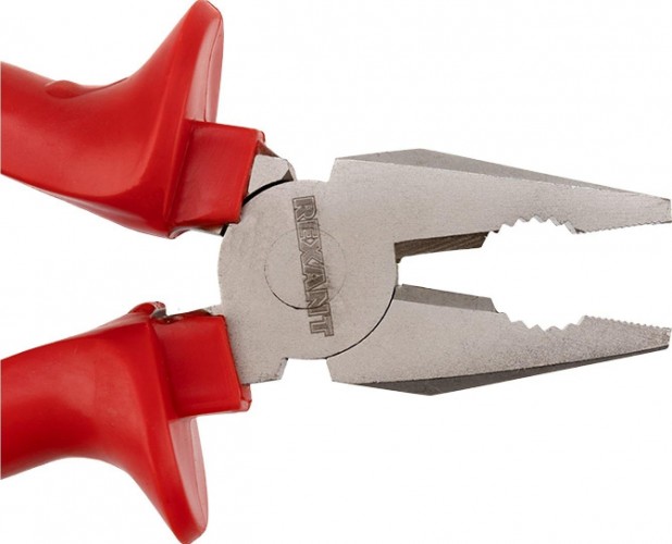 Плоскогубцы REXANT 12-4611 комбинированные 160 мм двухкомпонентные рукоятки - изображение 4