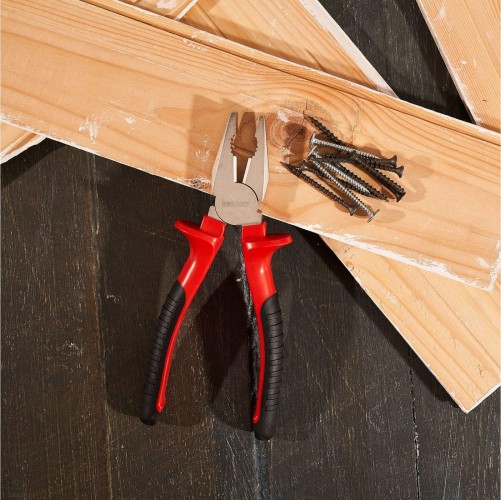 Плоскогубцы REXANT 12-4613 комбинированные 200 мм, двухкомпонентные рукоятки - изображение 3