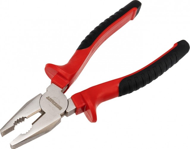 Плоскогубцы REXANT 12-4613 комбинированные 200 мм, двухкомпонентные рукоятки