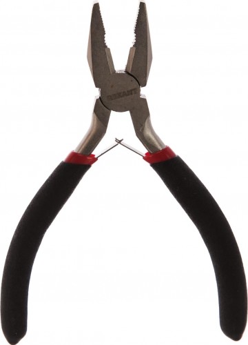 Плоскогубцы REXANT Мини 120 мм авторазжим, обливные рукоятки 12-4601 - изображение 2