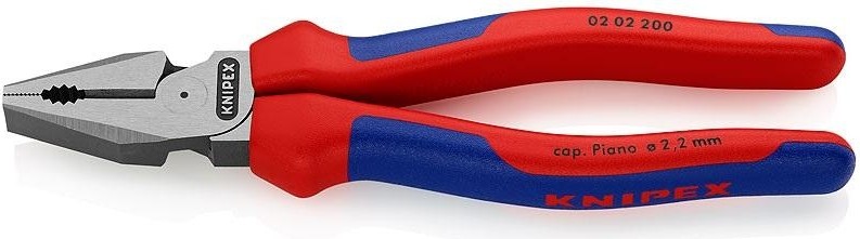 Плоскогубцы силовые KNIPEX 0202200SB 200 мм KN-0202200SB