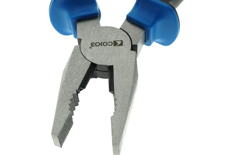 Плоскогубцы СОЮЗ 1200102С особо прочные губки, двухкомп. рукоятки, crv, 180 - изображение 3