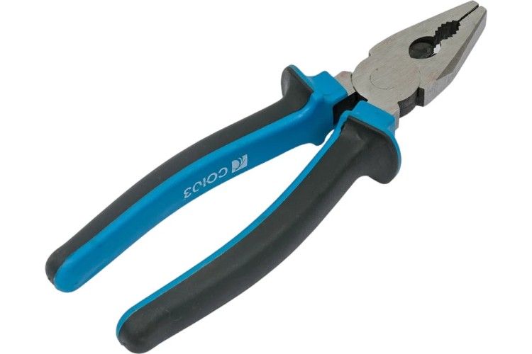 Плоскогубцы СОЮЗ 1200103С особо прочные губки, двухкомп. рукоятки, crv, 200 - изображение 2