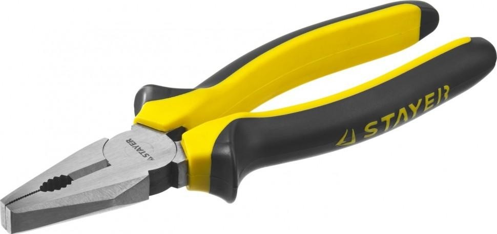 Плоскогубцы STAYER TOPGrip комбинированные 200мм, 2205-1-20_z02