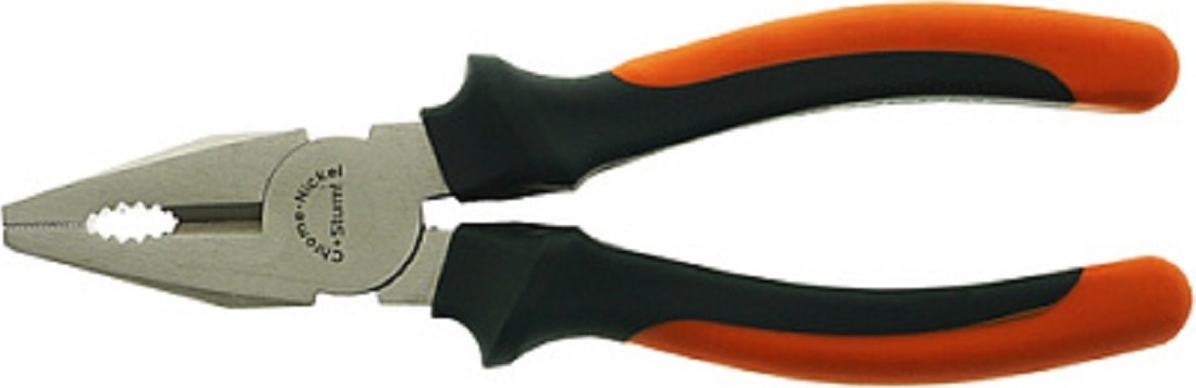 Плоскогубцы Sturm 1020-01-1-180 особо прочные губки, 2-х комп. рукоятки, 180мм