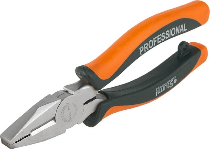 Плоскогубцы Sturm 1020-02-1-180 2-х комп. рукоятки, 180 мм