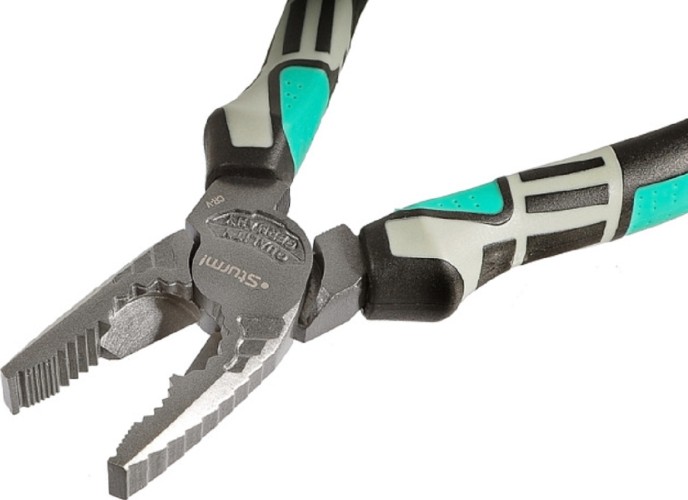 Плоскогубцы Sturm 1020-13-1-180 180мм, crv,+30% к силе реза, тефлоновое покрытие,t - изображение 2