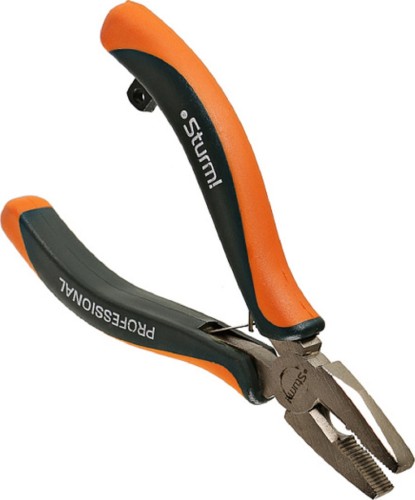 Плоскогубцы Sturm 1030-05-1-115 2-х комп. рукоятки, пружин. механизм 115мм - изображение 4