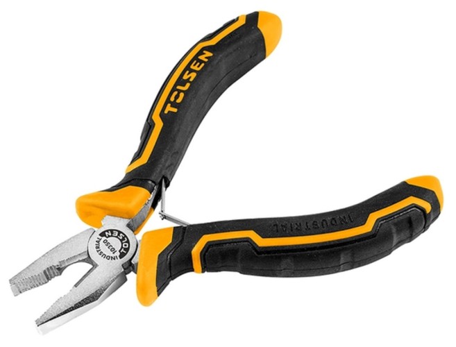 Плоскогубцы TOLSEN TT10350 "GRIPro" комбинированные 115 мм, мини TT10350