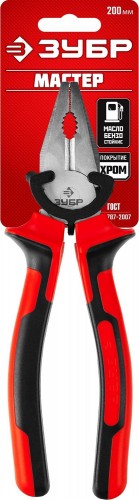 Плоскогубцы ЗУБР МАСТЕР 200 мм комбинированные 22024-1-20_z01 - изображение 4