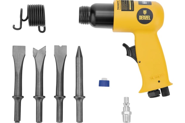 Пневмомолоток Denzel НР4500 + набор насадок 57468 - изображение 5