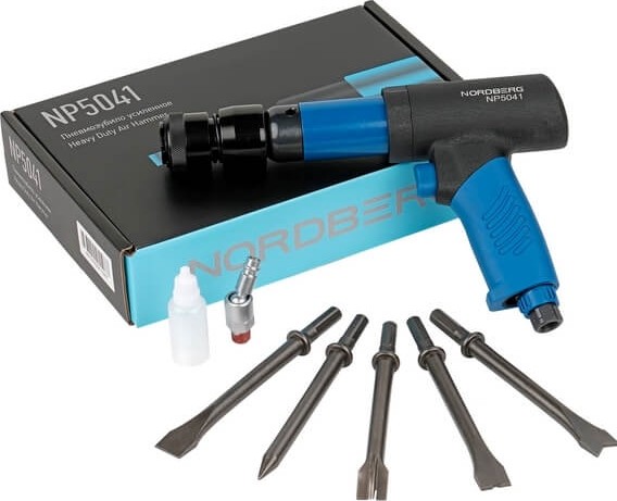 Пневмомолоток NORDBERG NP5041 234 мм с быстросъемным держателем - изображение 2