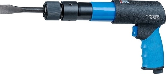 Пневмомолоток NORDBERG NP5070 250мм с комплектом насадок и быстросъемн. держател ЦБ-00017085