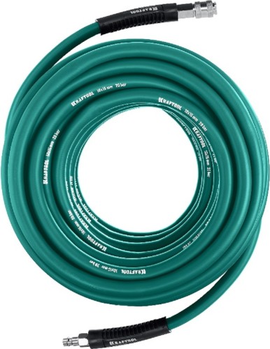 Пневмошланг KRAFTOOL 06588-20 с фитингами рапид 20 м, 10х15 мм, 20 бар,