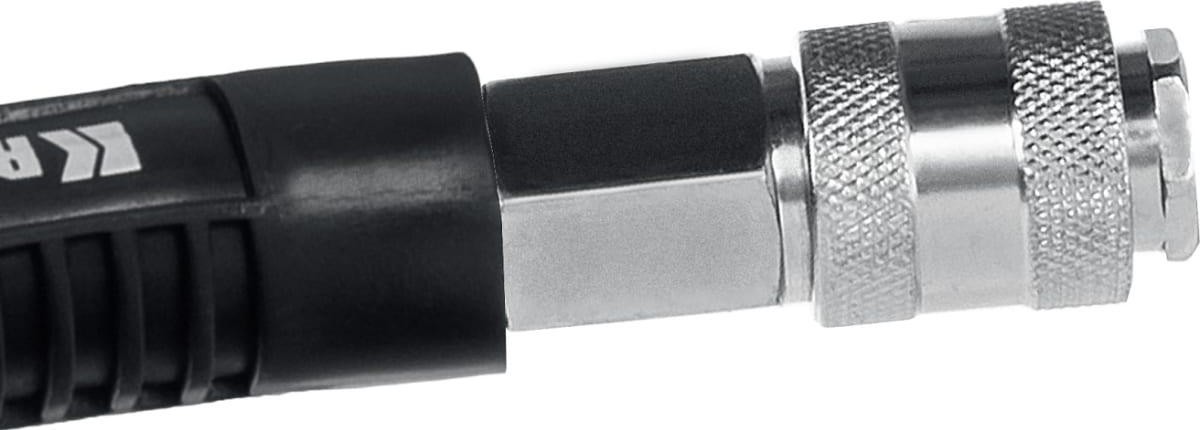 Пневмошланг KRAFTOOL 10м 10х15 мм, с фитингами рапид 06588-10 - изображение 2