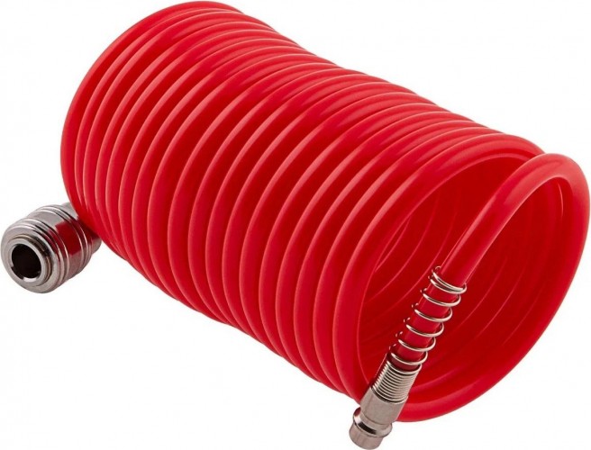 Пневмошланг MATRIX 5 м спиральный воздушный 57002