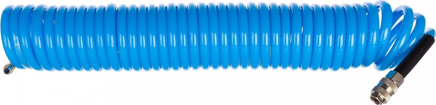 Пневмошланг спиральный FUBAG 10м 15 бар 8x12 мм (рапид полиуретан) 170305 8641902