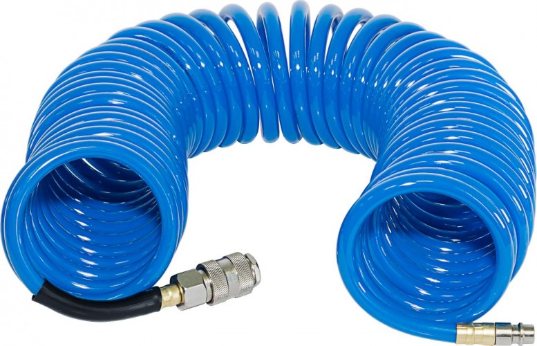 Пневмошланг спиральный FUBAG 15м 15 бар 8x12 мм (рапид полиуретан) 170306 8641903