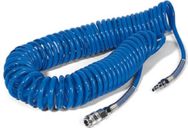 Пневмошланг спиральный GAV полиуретановый  4м SPR 4-5 22589