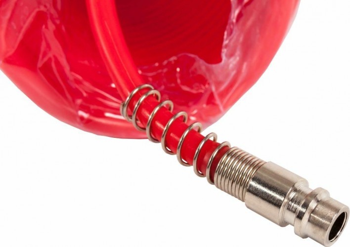 Пневмошланг спиральный QUATTRO ELEMENTI 15 метров разъем euro 770-957 - изображение 3