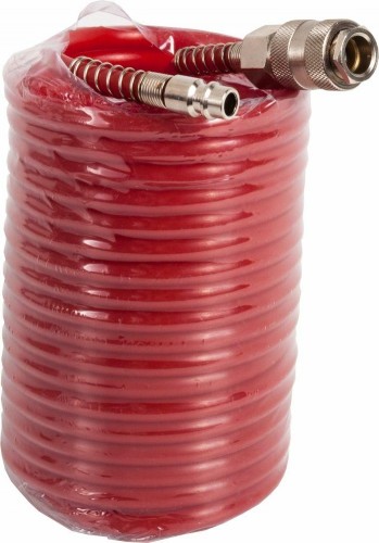 Пневмошланг спиральный QUATTRO ELEMENTI 15 метров разъем euro 770-957 - изображение 4