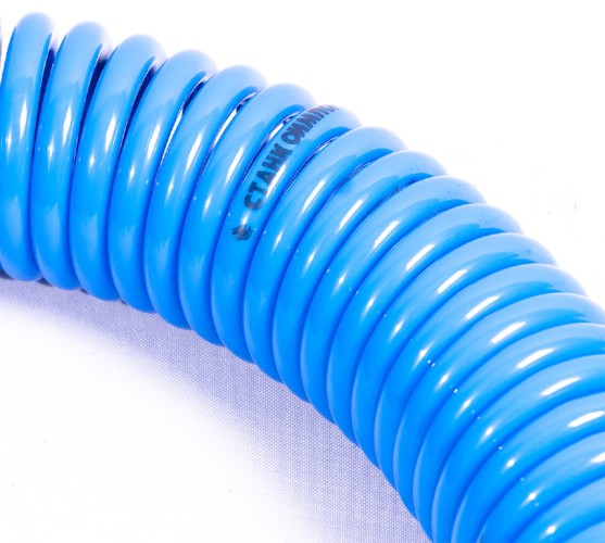 Пневмошланг спиральный воздушный СТАНКОИМПОРТ HS050810 05/08 мм 10 м - изображение 2