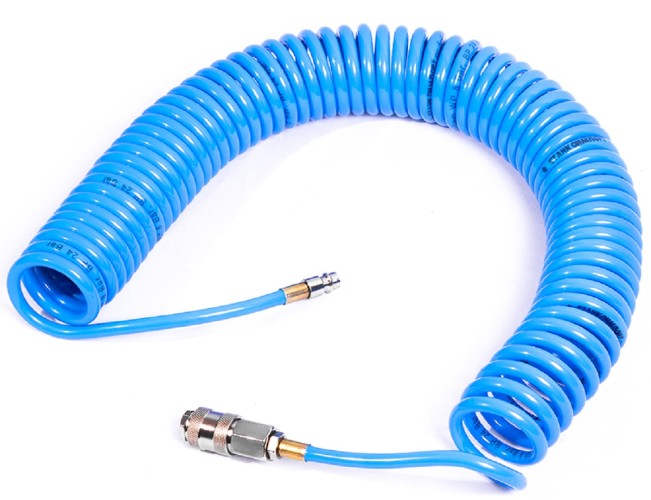 Пневмошланг спиральный воздушный СТАНКОИМПОРТ HS050810 05/08 мм 10 м