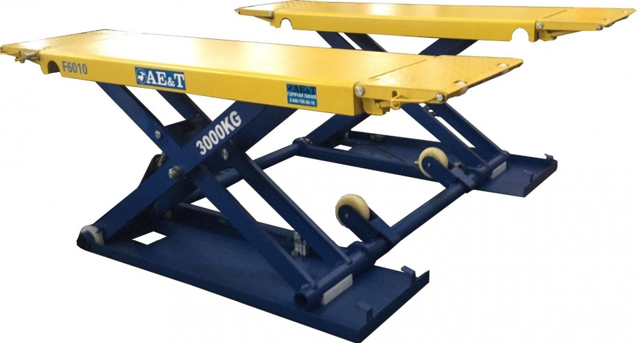Подъемник AE&T F6010 электрогидравлический, ножничный 380В F6010 (380)