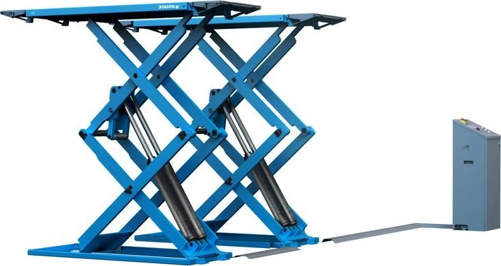 Подъемник AE&T F6106Е электрогидравлический, ножничный 220В F6106E (220)