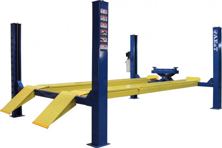 Подъемник автомобильный AE&T F3,5-4 4-хстоечный 3,5 т 380В F3.5-4 (380)