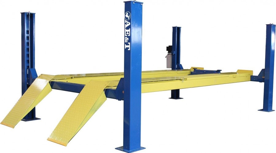 Подъемник автомобильный AE&T F5,5-4 4-хстоечный 5,5 т 380В F5.5-4 (380)