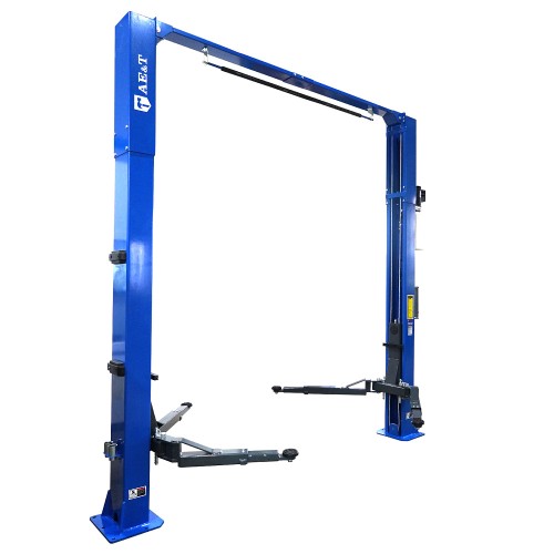 Подъемник автомобильный AE&T S4D-2E 4т, 2-стоечный 220в с верхней синхронизацией (3 ме S4D-2E (220)