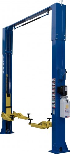 Подъемник автомобильный AE&T S4D-2 2-хстоечный 4 т (с верхней элек. синхрониз.) 380В S4D-2 (380)