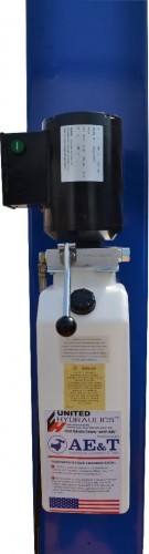 Подъемник автомобильный AE&T T4B 2-хстоечный 4 т 380 В (с электроразблокиратором) T4B (380) - изображение 3