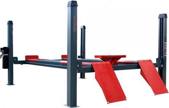 Подъемник автомобильный ARMADA T4-34 4-хстоечный 4 т 380 В с траверсой