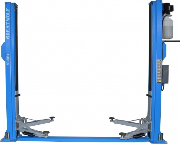 Подъемник автомобильный GREAT WOLF GW-F4500E 380 2х стоечный, электрогидравлический