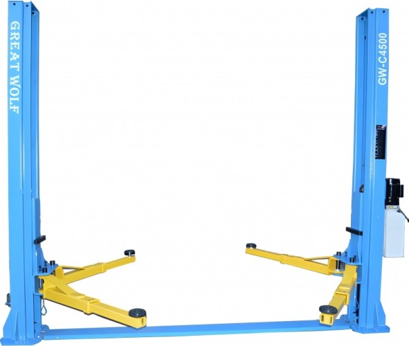 Подъемник автомобильный GREAT WOLF GW-C4500 220 2х стоечный, электрогидравлический