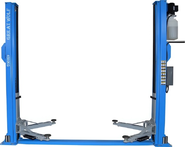 Подъемник автомобильный GREAT WOLF GW-F4500E 220 2х стоечный, электрогидравлический