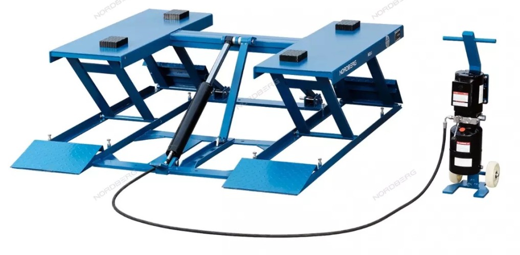 Подъемник автомобильный NORDBERG N633-3B ножничный 3т, 220в ЦБ-00009770 - изображение 2