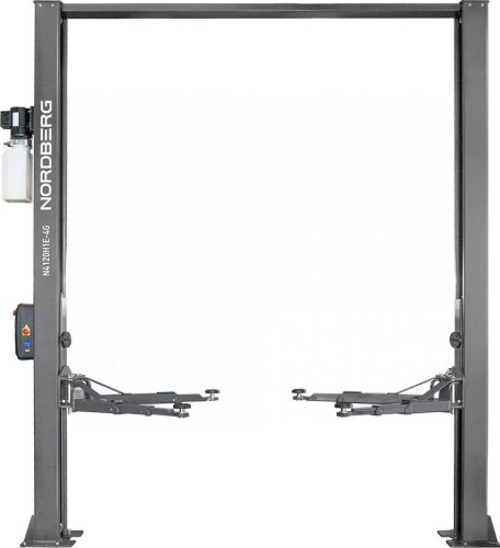Подъемник автомобильный NORDBERG N4120H1-4G_3 двухстоечный 4 т, верхняя синхронизация, H=4 м, 38 N4120H1-4G_3+2_380