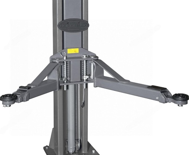 Подъемник автомобильный NORDBERG N4120H-4G_3 двухстоечный 4 т, верхняя синхронизация, H=3,6 м,  N4120H-4G_3+2_380 - изображение 5