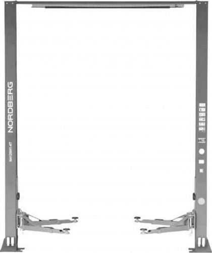 Подъемник автомобильный NORDBERG N4120H1E-4G 380v 2х стоечный 4т серый ЦБ-00017067