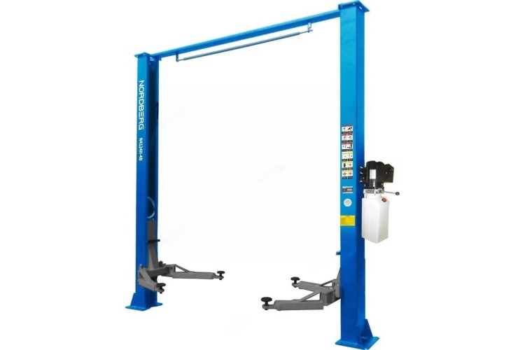 Подъемник автомобильный NORDBERG N4124H-4B_220 2-стоечный 4 т с верхней синхронизацией ЦБ-0011301
